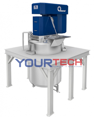 Máy khuấy cố định trên thùng chứa