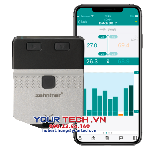 lien-ket-ung-dung-may-do-do-bong Máy đo độ bóng kỹ thuật số di động