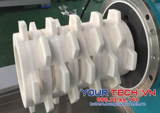 Trực nghiền zirconium máy nghiền bi nano