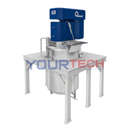 Máy khuấy gắn phía trên nóc